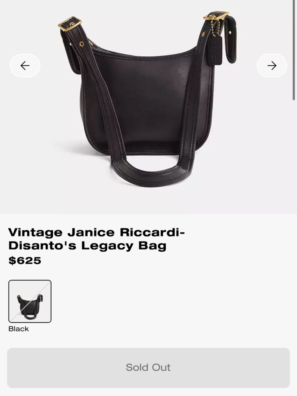 COACH 2003 Vintage Janice Riccardi-Disanto's Legacy Bag - Picture 13 of 13